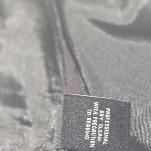 Teri Jon Sparkling Black Cropped Blazer - Picture 6 of 6